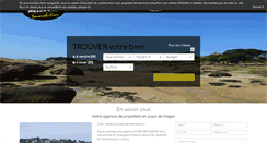 Desktop Screenshot of lannion-immobilier.com